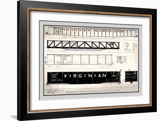 Western Maryland, Virginian-null-Framed Art Print