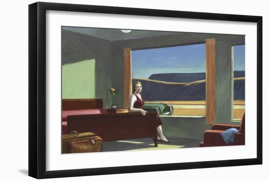 Western Motel, 1957-Edward Hopper-Framed Premium Giclee Print