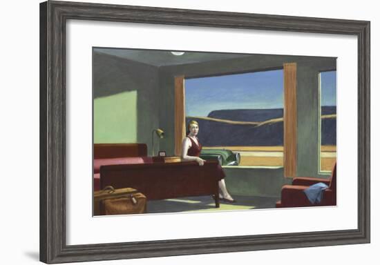 Western Motel, 1957-Edward Hopper-Framed Premium Giclee Print