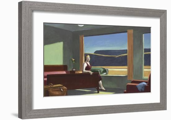 Western Motel, 1957-Edward Hopper-Framed Premium Giclee Print