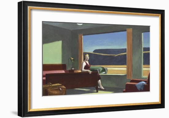 Western Motel, 1957-Edward Hopper-Framed Premium Giclee Print