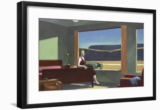 Western Motel, 1957-Edward Hopper-Framed Premium Giclee Print