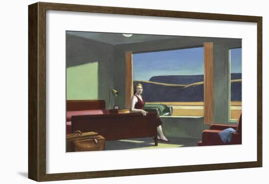 Western Motel, 1957-Edward Hopper-Framed Premium Giclee Print