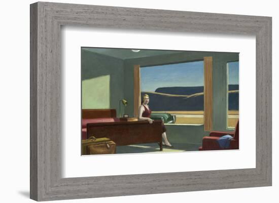 Western Motel, 1957-Edward Hopper-Framed Art Print