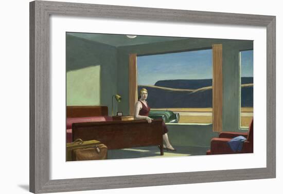 Western Motel, 1957-Edward Hopper-Framed Art Print