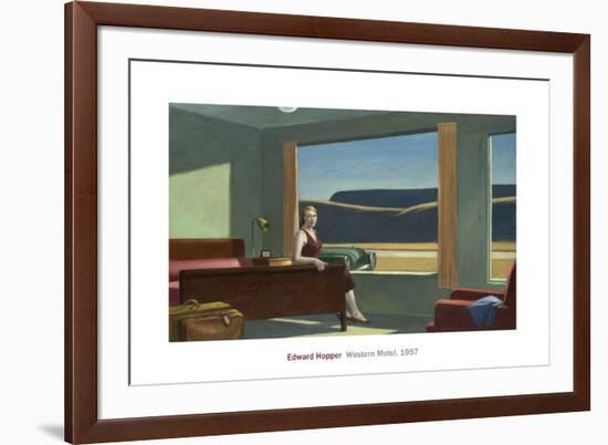 Western Motel, 1957-Edward Hopper-Framed Art Print