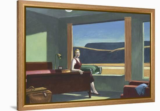 Western Motel, 1957-Edward Hopper-Framed Stretched Canvas