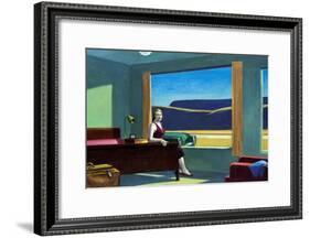 Western Motel-Edward Hopper-Framed Giclee Print