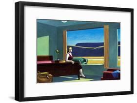 Western Motel-Edward Hopper-Framed Giclee Print