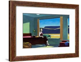 Western Motel-Edward Hopper-Framed Giclee Print
