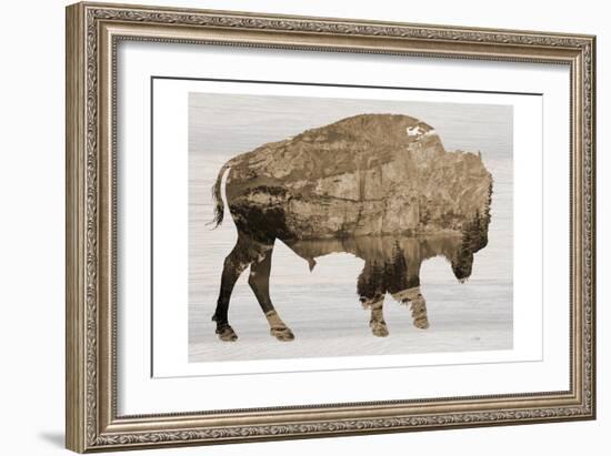 Western Mountain-Sheldon Lewis-Framed Art Print