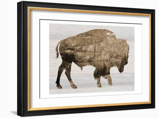 Western Mountain-Sheldon Lewis-Framed Art Print