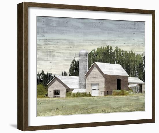 Western Plain - Silo-Mark Chandon-Framed Giclee Print