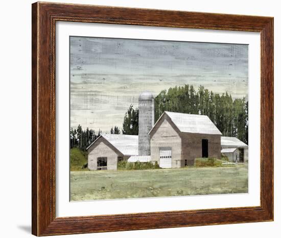 Western Plain - Silo-Mark Chandon-Framed Giclee Print
