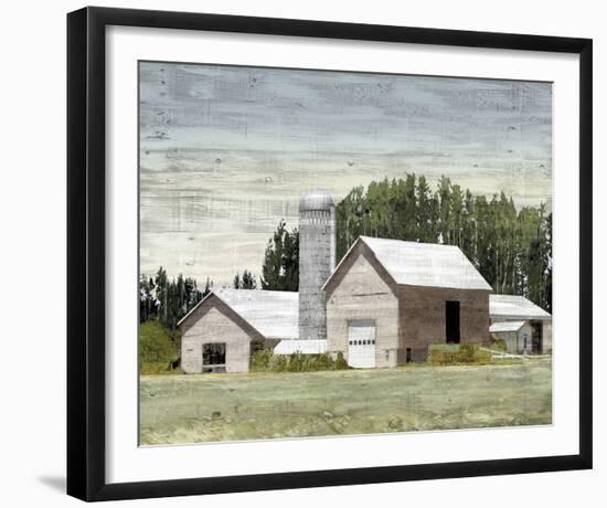 Western Plain - Silo-Mark Chandon-Framed Giclee Print