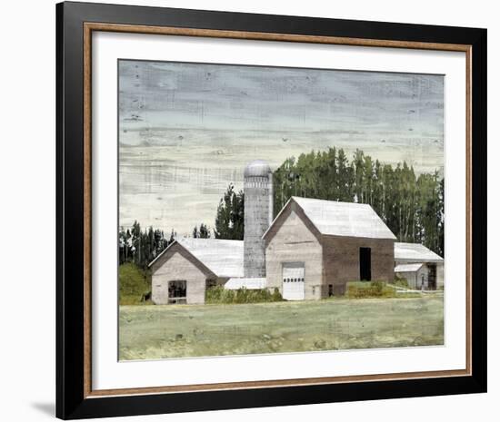 Western Plain - Silo-Mark Chandon-Framed Giclee Print