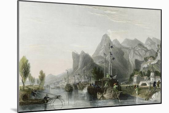 Western Seared Hills-Thomas Allom-Mounted Art Print