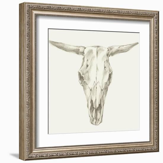 Western Skull Mount II-Ethan Harper-Framed Art Print