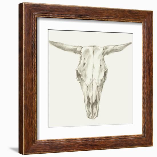 Western Skull Mount II-Ethan Harper-Framed Art Print