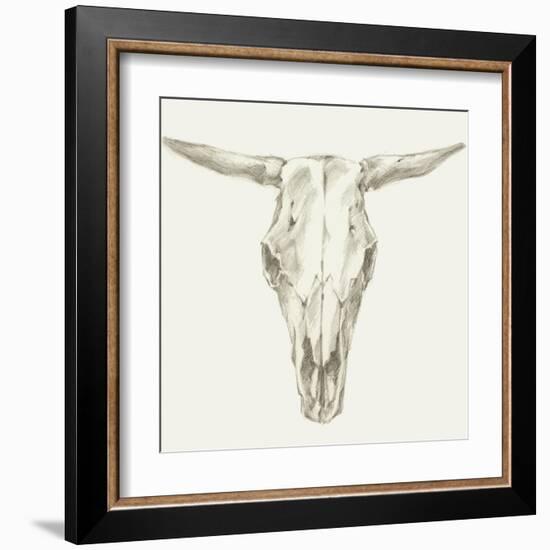 Western Skull Mount II-Ethan Harper-Framed Art Print