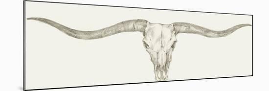 Western Skull Mount III-Ethan Harper-Mounted Art Print