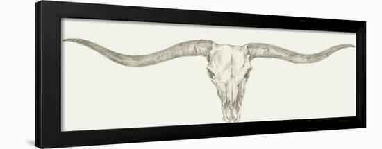 Western Skull Mount III-Ethan Harper-Framed Art Print