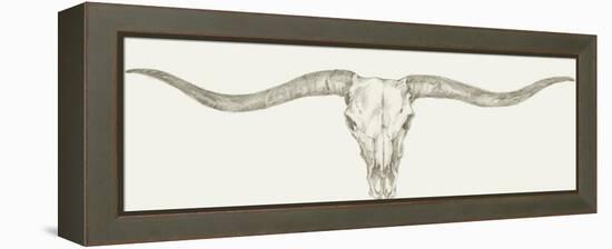 Western Skull Mount III-Ethan Harper-Framed Stretched Canvas