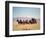 Western Stagecoach Pulled by a Six Mule Team-null-Framed Giclee Print