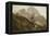 Western Trail, the Rockies-Albert Bierstadt-Framed Premier Image Canvas