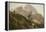 Western Trail, the Rockies-Albert Bierstadt-Framed Premier Image Canvas