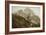 Western Trail, the Rockies-Albert Bierstadt-Framed Giclee Print