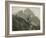 Western Trail, the Rockies-Albert Bierstadt-Framed Giclee Print