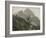 Western Trail, the Rockies-Albert Bierstadt-Framed Giclee Print