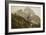 Western Trail, the Rockies-Albert Bierstadt-Framed Giclee Print