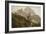 Western Trail, the Rockies-Albert Bierstadt-Framed Giclee Print