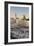 Western Wailing Wall, the Dome of the Rock and Omar Mosque, Old City, East Jerusalem-null-Framed Photographic Print