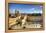 Western Wall and Dome of the Rock in the Old City of Jerusalem, Israel.-SeanPavonePhoto-Framed Premier Image Canvas