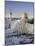 Western Wall and Dome of the Rock Mosque, Jerusalem, Israel-Michele Falzone-Mounted Photographic Print