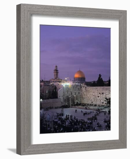 Western Wall, Jerusalem, Israel-Jon Arnold-Framed Photographic Print