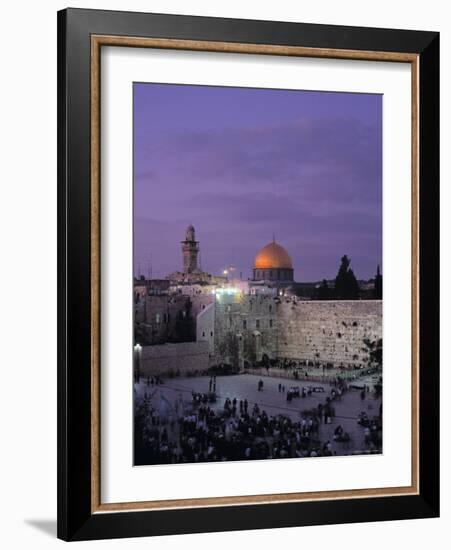 Western Wall, Jerusalem, Israel-Jon Arnold-Framed Photographic Print