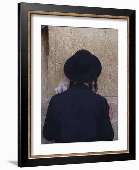 Western Wall, Wailing Wall, Jerusalem, Israel-Jerry Ginsberg-Framed Photographic Print