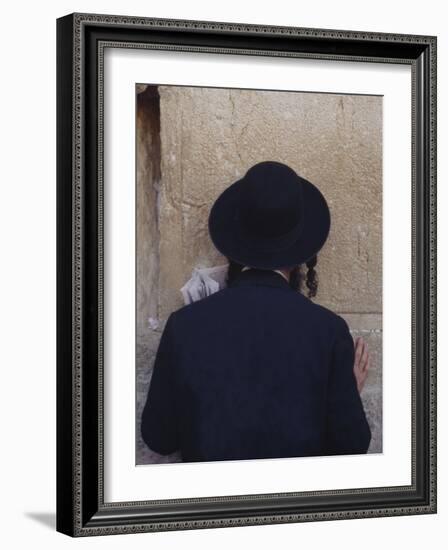 Western Wall, Wailing Wall, Jerusalem, Israel-Jerry Ginsberg-Framed Photographic Print