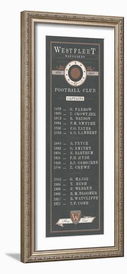 Westfleet Wanderers-The Vintage Collection-Framed Giclee Print