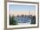 Westhaven Marina and City Skyline Illuminated at Sunset-Doug Pearson-Framed Photographic Print