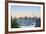 Westhaven Marina and City Skyline Illuminated at Sunset-Doug Pearson-Framed Photographic Print