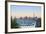 Westhaven Marina and City Skyline Illuminated at Sunset-Doug Pearson-Framed Photographic Print