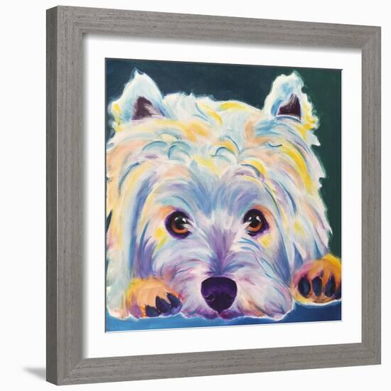 Westie - Chispy 2-Dawgart-Framed Giclee Print