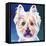 Westie Rockette-Dawgart-Framed Premier Image Canvas