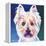 Westie Rockette-Dawgart-Framed Premier Image Canvas