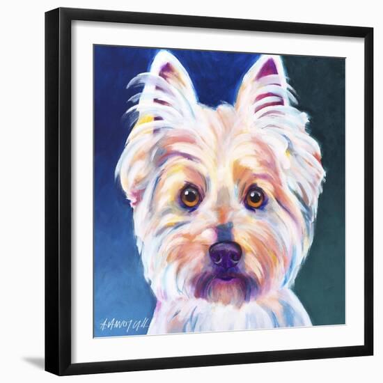 Westie Rockette-Dawgart-Framed Giclee Print